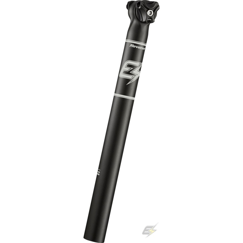 Reverse Components E-Force Seatpost Black/Grey 30.9 x 350mm