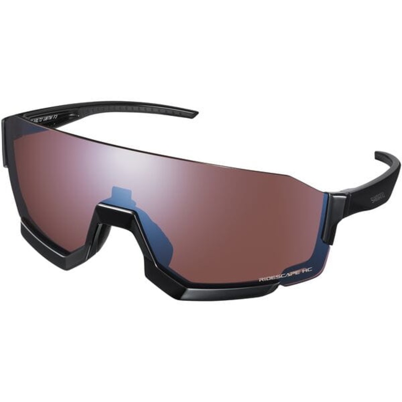 Shimano Clothing Aerolite Glasses - RideScape Road Lens Black One size