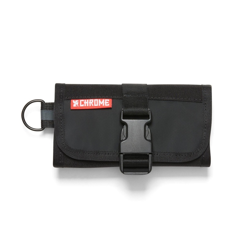 Chrome Doubletrack Saddle Roll Black