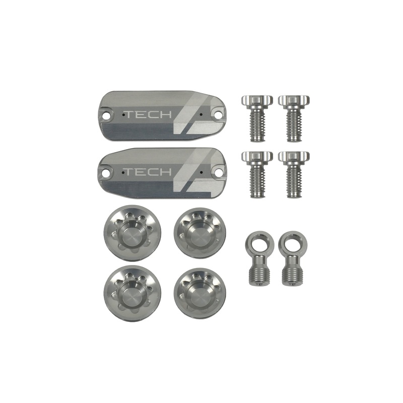 Hope Tech 4 V4 Custom Kit Blue