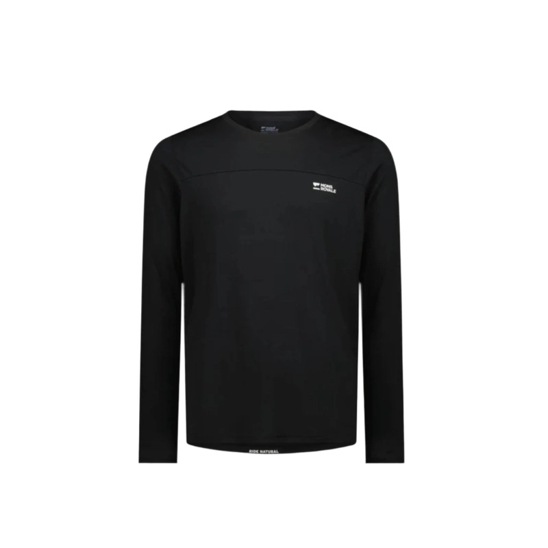 Mons Royale Diversion Merino Long Sleeve Jersey Black S