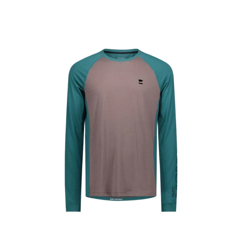 Mons Royale Tarn Merino Long Sleeve Jersey 9 Iron / Black S