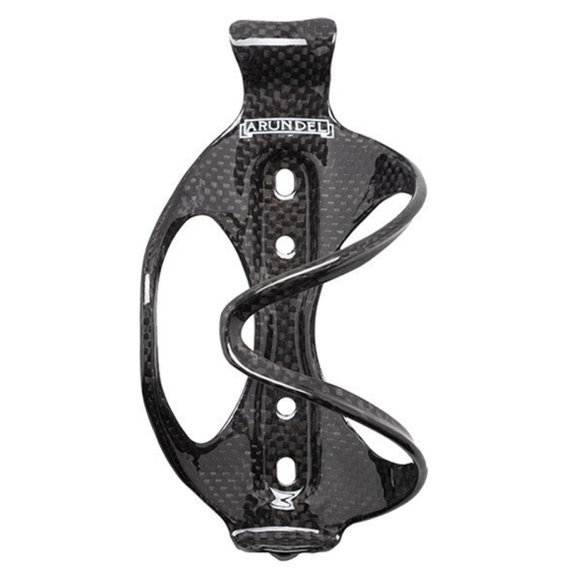 Arundel STR Mandible Sideloader Carbon Bottle Cage 3K Gloss