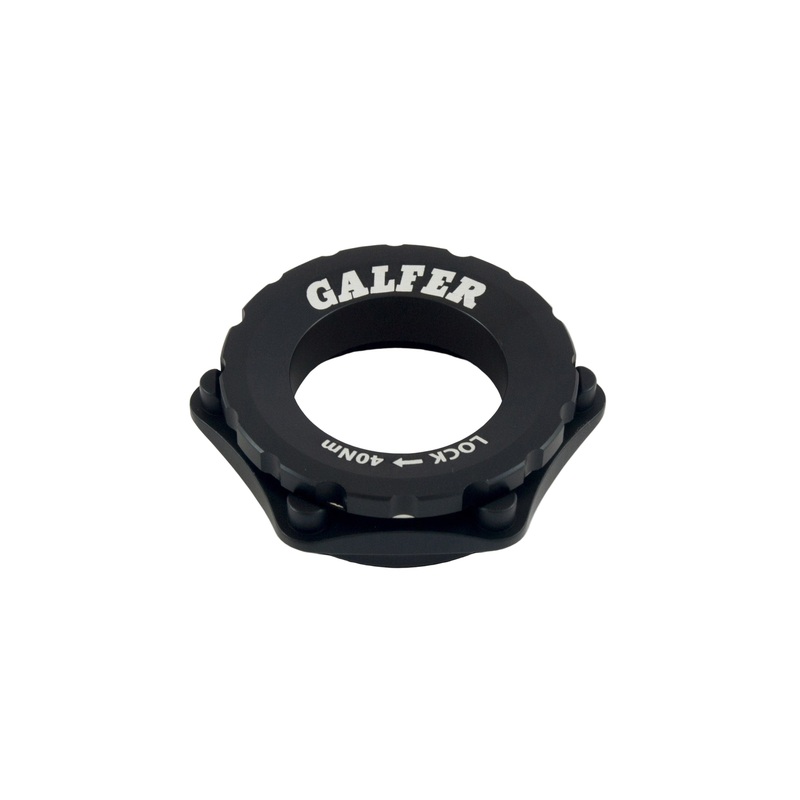 Galfer Centrelock Adapter Universal Hub Black