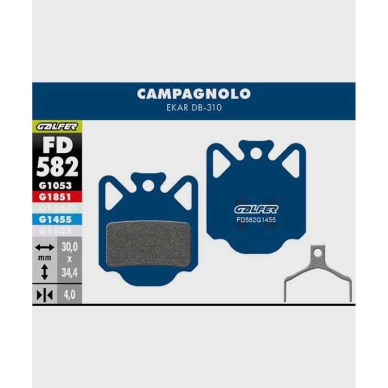 Galfer Road Disc Brake Pads Campagnolo - Ekar