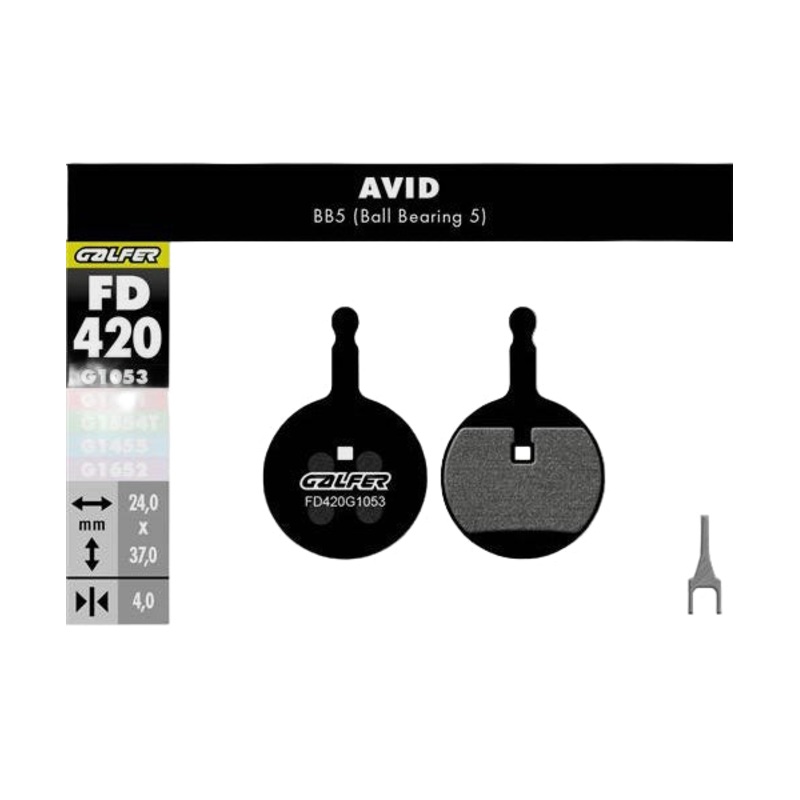 Galfer Standard Performance Disc Brake Pads Avid - BB5