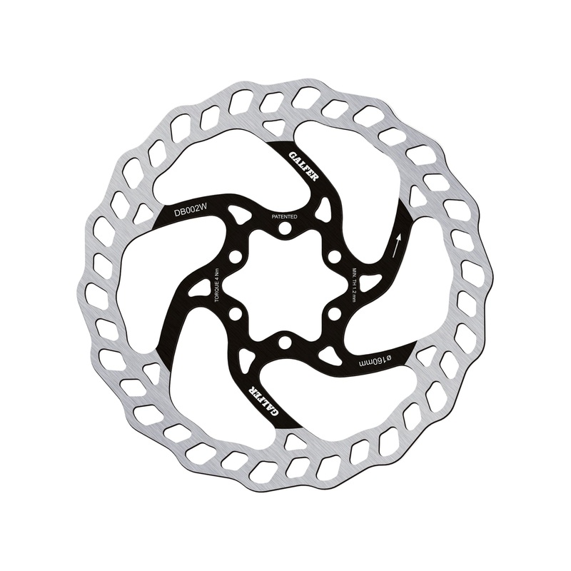 Galfer Wave MTB Disc Brake Rotor 6-Bolt 160 x 1.80mm
