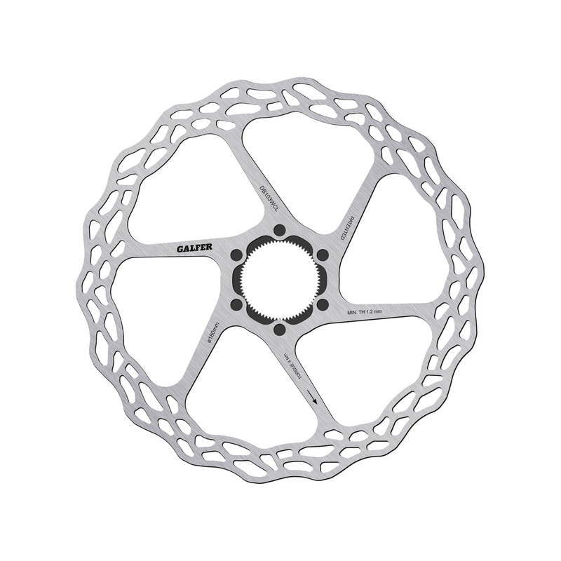 Galfer Wave Road Disc Brake Rotor Centerlock 180 x 1.80mm