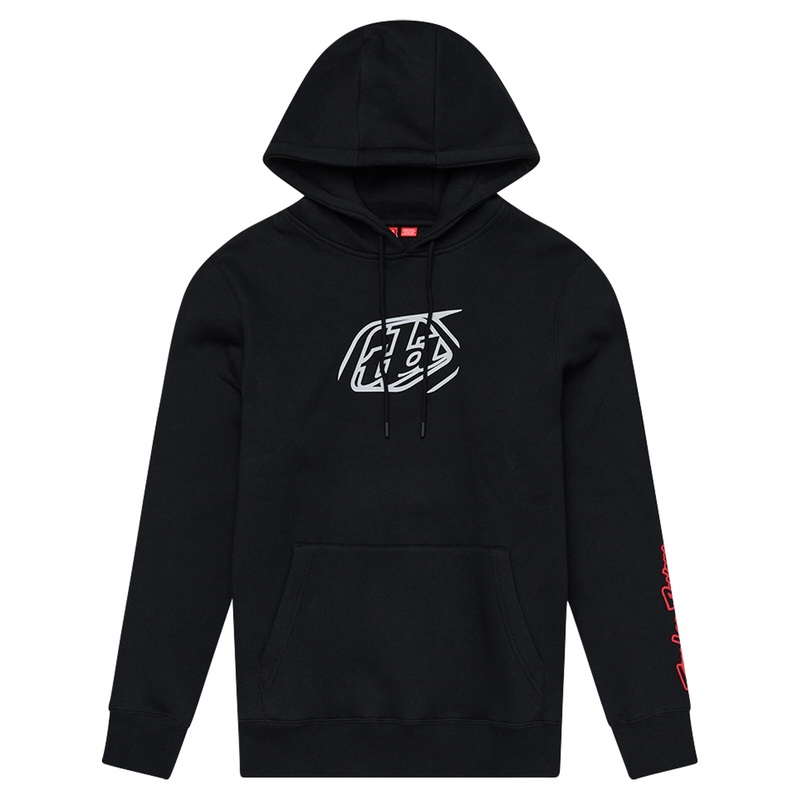 Troy Lee Designs Badge Pullover Hoodie Black S