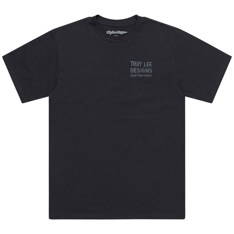 Troy Lee Designs Paint Shop Short Sleeve T-Shirt Carbon S