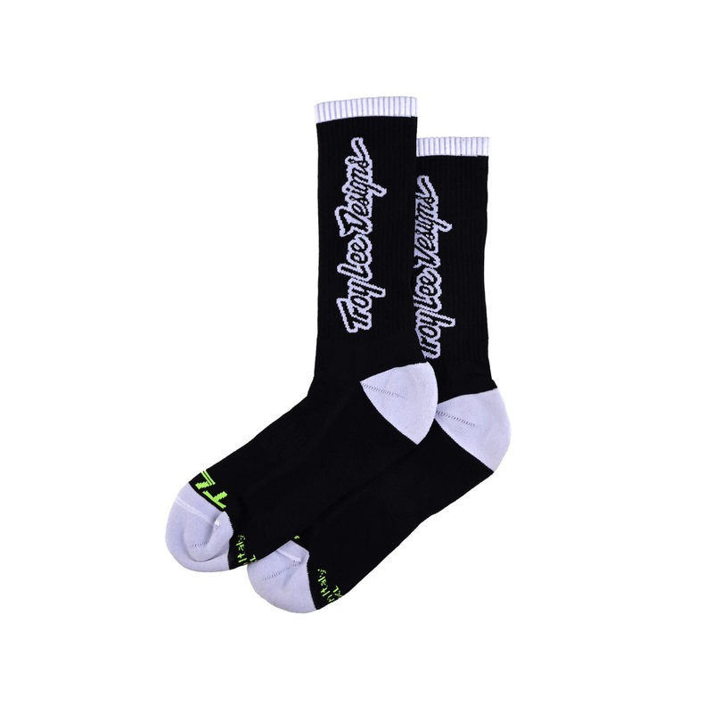 Troy Lee Designs Performance Socks Signature - Black S/M
