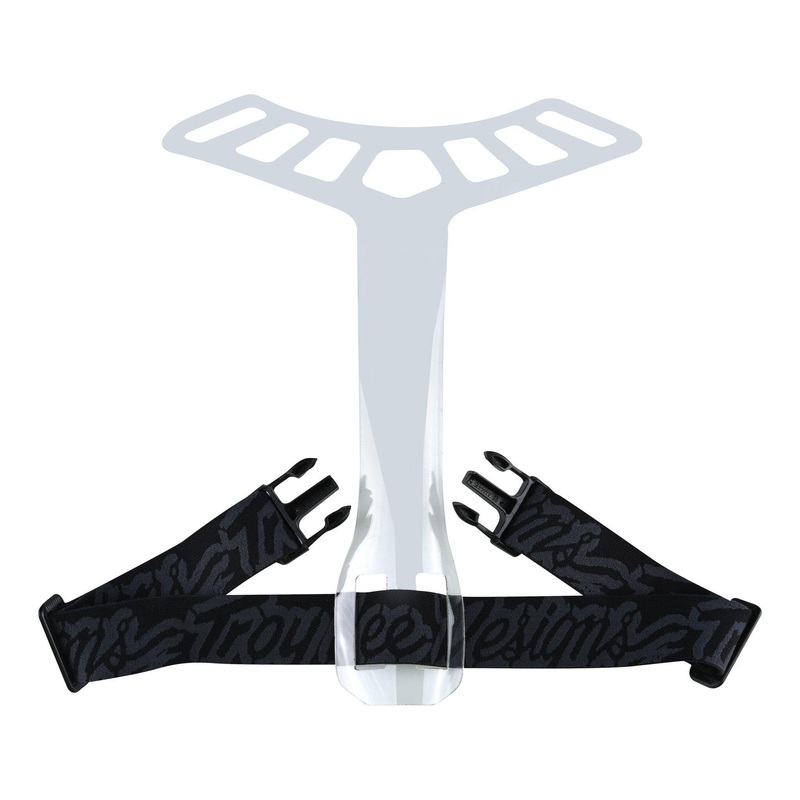 Troy Lee Designs Rockfight Back T-Strap Black XS/S