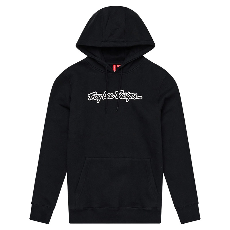 Troy Lee Designs Signature Pullover Hoodie Black S