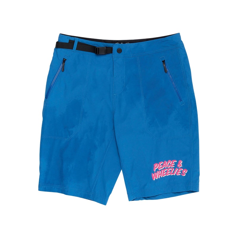 Troy Lee Designs Skyline Trail Shorts with Liner Washed Out - Cobalt 30