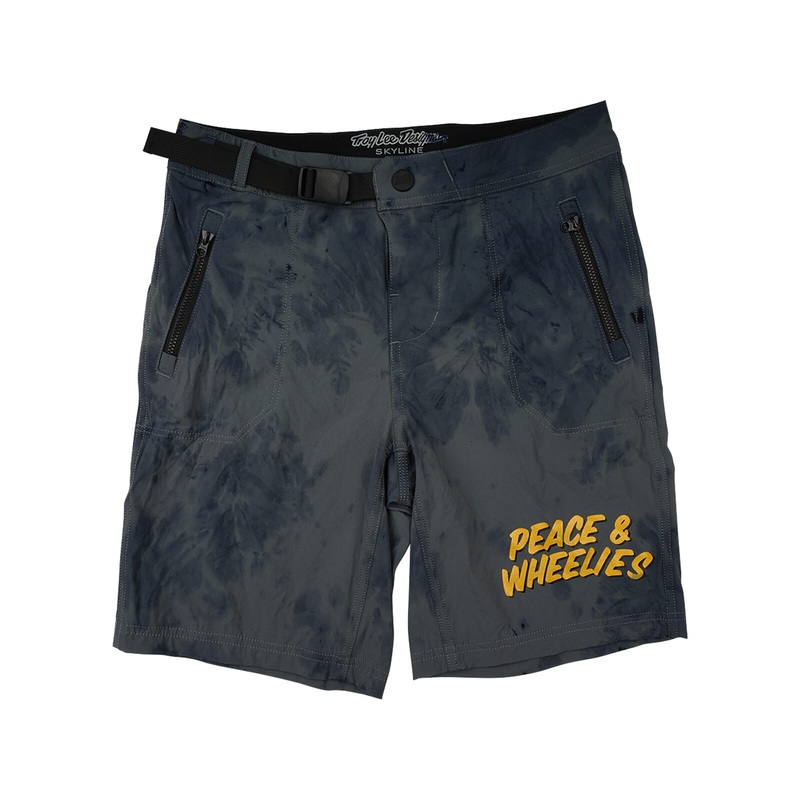 Troy Lee Designs Skyline Trail Youth Shorts Washed Out - Dark Cloud 22