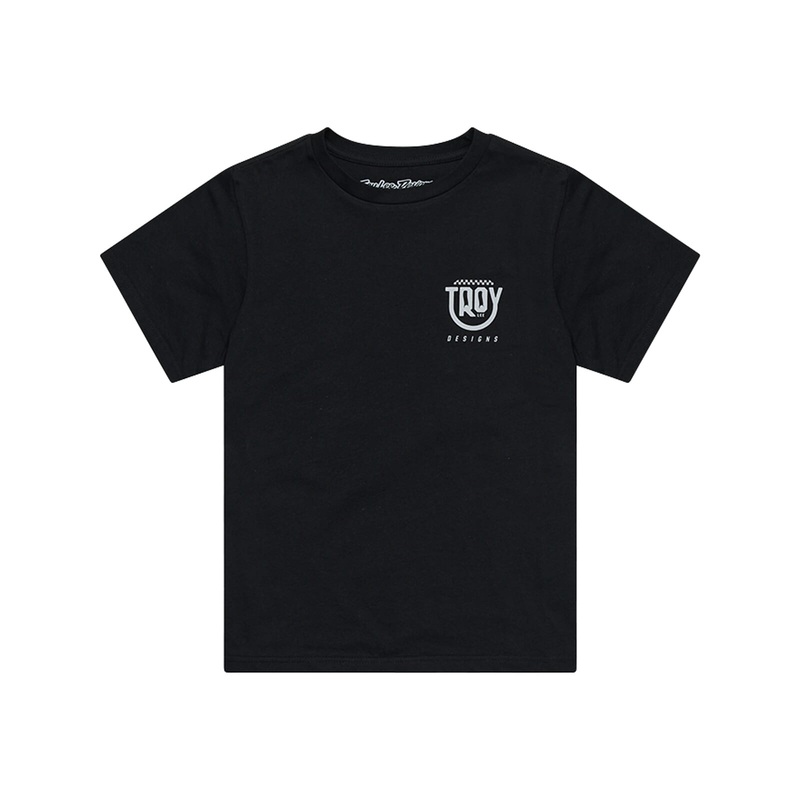 Troy Lee Designs Smiley Youth Short Sleeve T-Shirt Black S