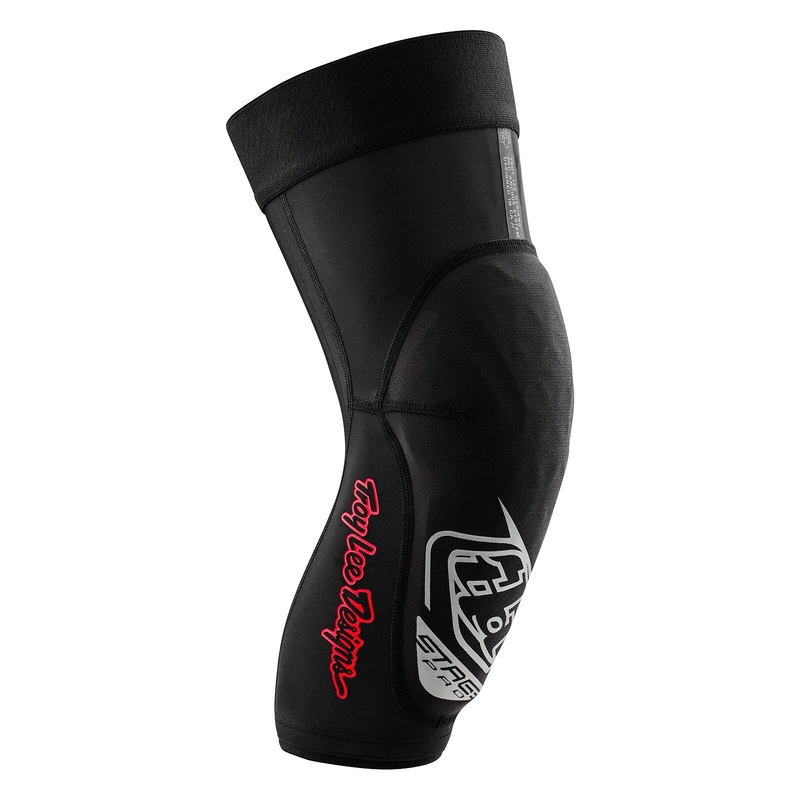 Troy Lee Designs Stage Pro Knee Guards Solid - Black XS/S