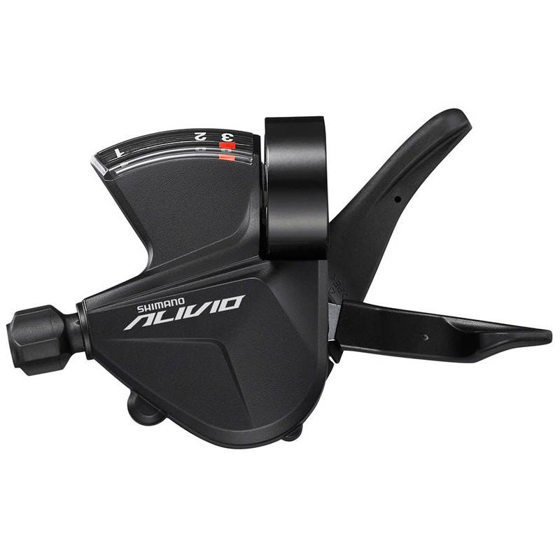 Shimano Alivio SL-M3100-L Shifter - Left 3-Speed RapidFire Plus Optical Gear Display