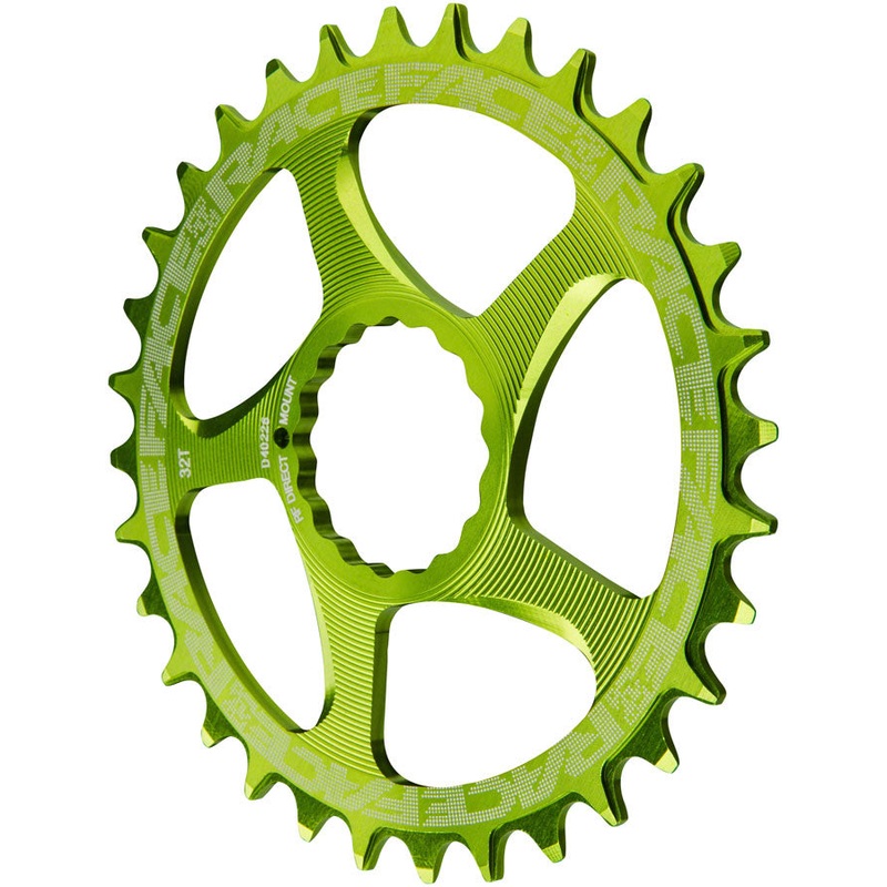 RaceFace Narrow Wide Chainring: Direct Mount CINCH 30t Green