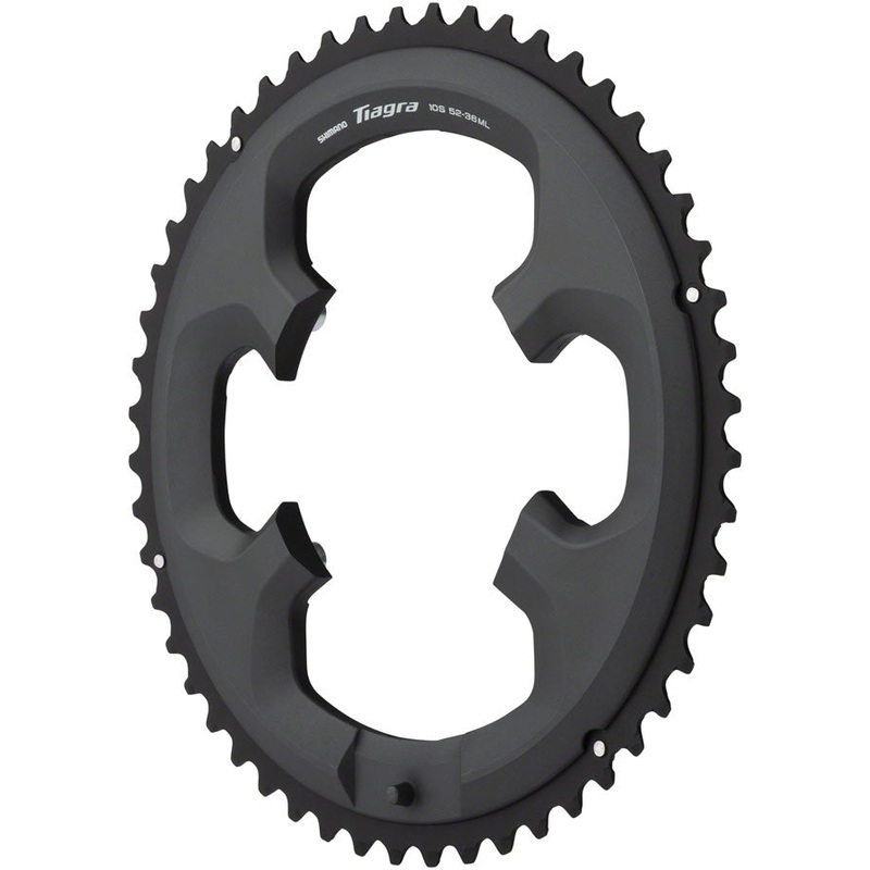 Shimano Tiagra FC-4700 Chainring - 52t 110 BCD Asymmetric Black