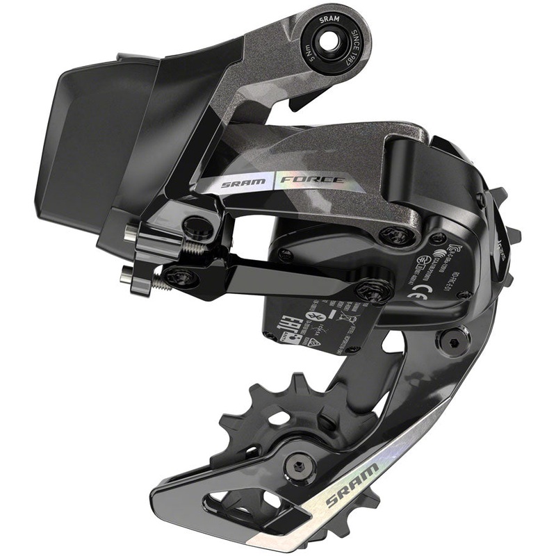 SRAM Force AXS eTap Rear Derailleur - 12-Speed Medium Cage 36t Max Battery Not Included Iridescent Gray D2