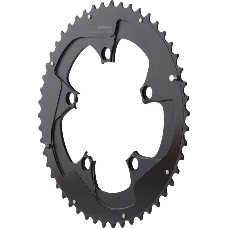 SRAM Red 22 50T x 110mm BCD YAW Chainring with Two Pin Positions B2
