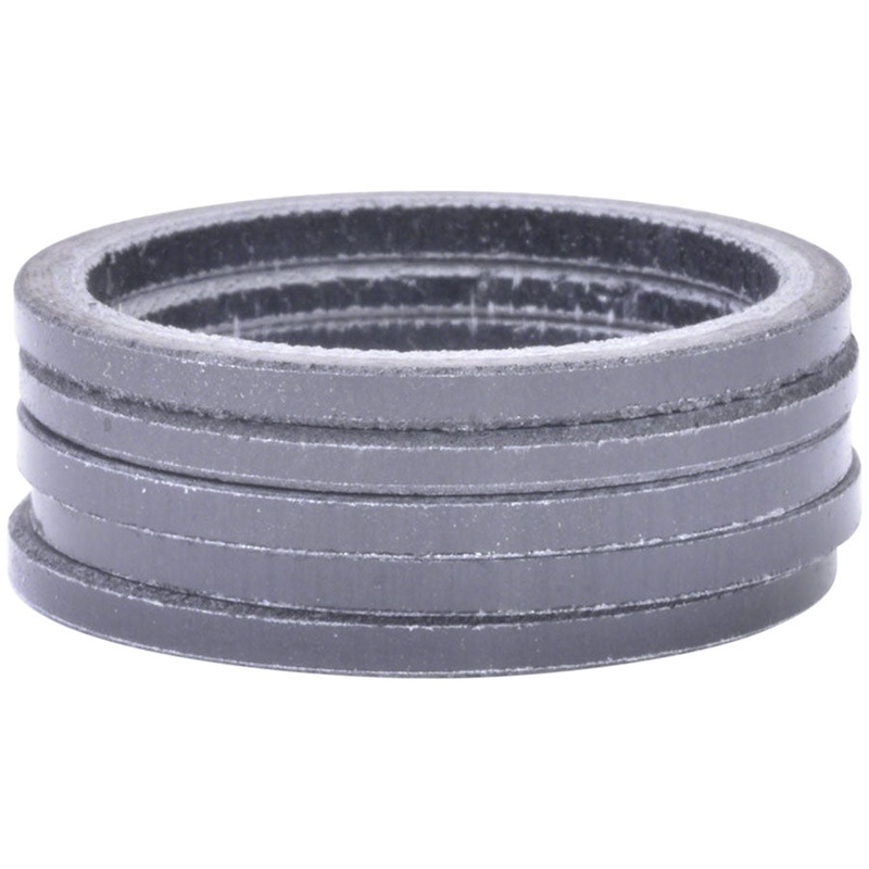 Wheels Manufacturing Carbon Headset Spacer - 1-1/8" 2.5mm Gloss 5-pack