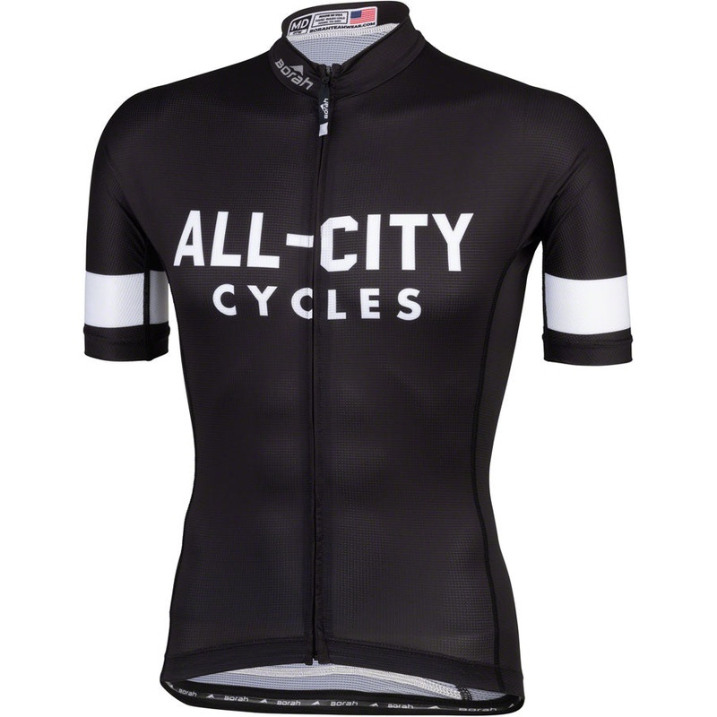 All-City Classic 4.0 Mens Jersey - Black White Large