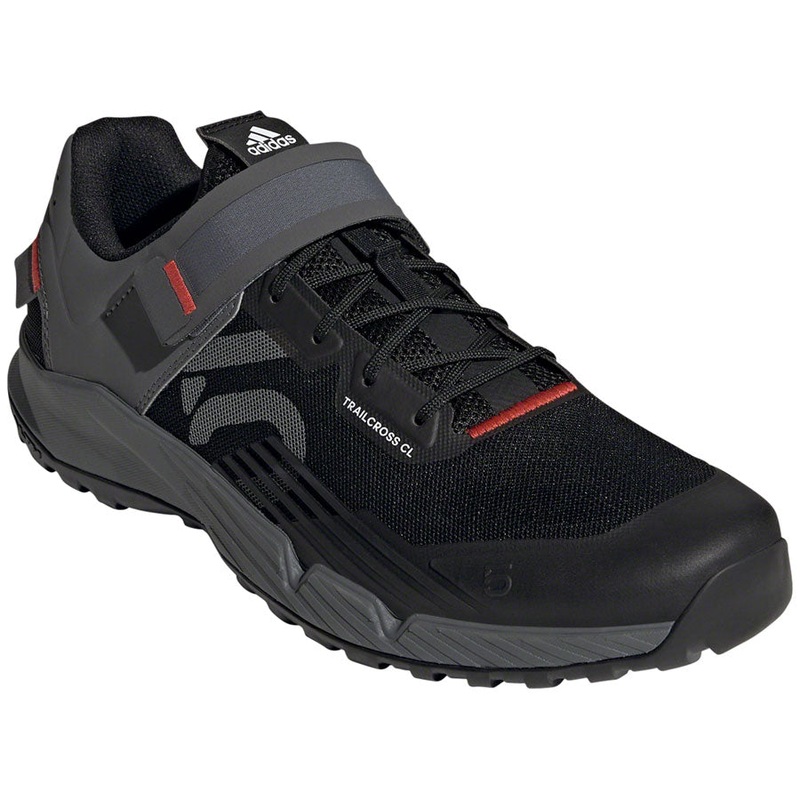 Five Ten Trailcross Mountain Clipless Shoes - Mens Core BLK/Gray Three/Red 13