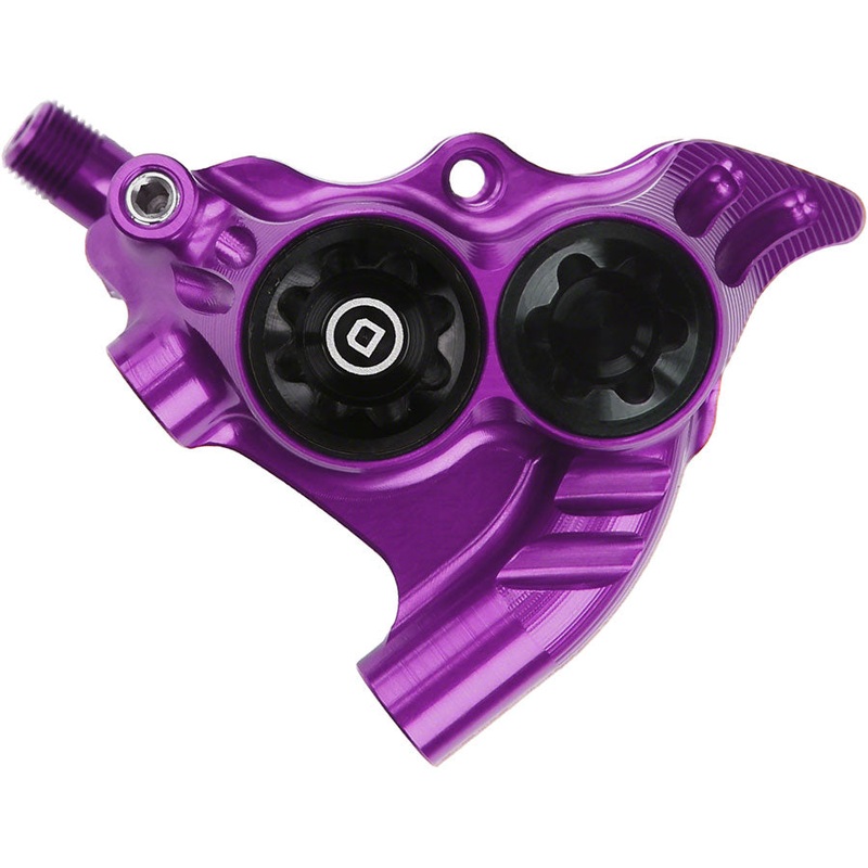 Hope RX4+ Disc Brake Caliper - Flat Mount Rear +20mm DOT Type Purple