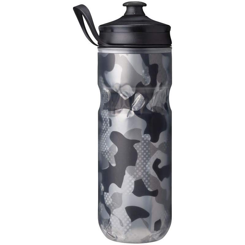 Hydrapak Polar Sport Contender Insulated Water Bottle - 20oz Black