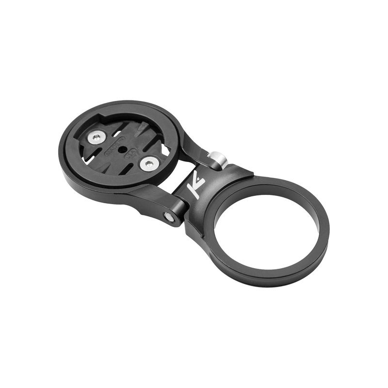 K-EDGE Adjustable Stem Mount for Garmin Quarter Turn Type Computers Black