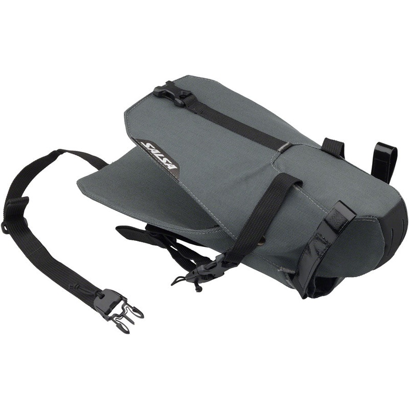 Salsa EXP Series Saguaro Seat Bag - Large Gray