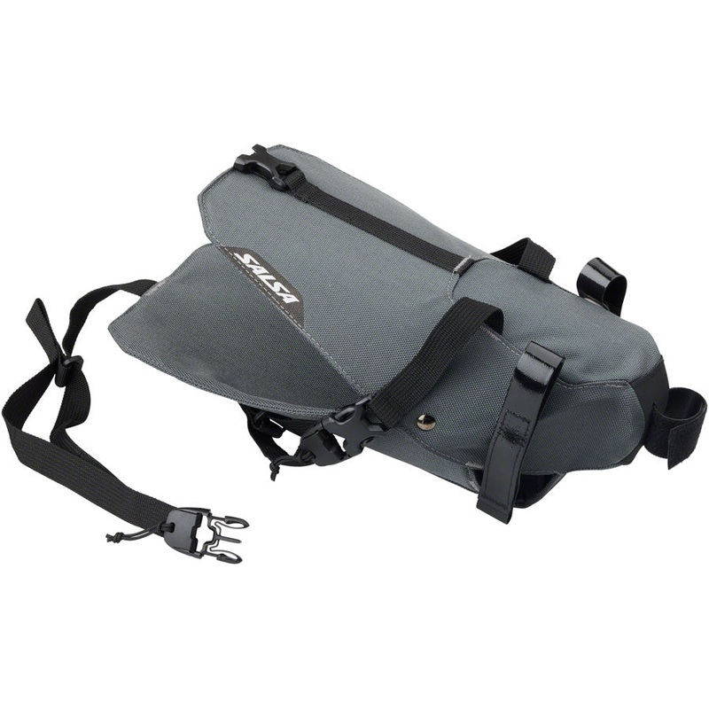 Salsa EXP Series Saguaro Seat Bag - Medium Gray