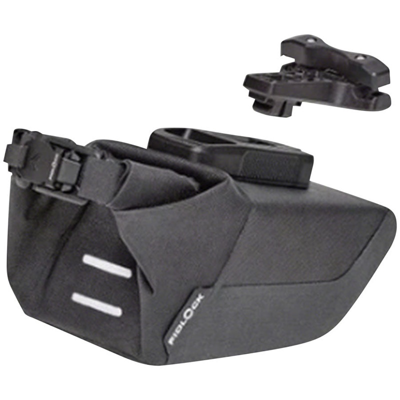 Fidlock Pinclip Saddle Bag and Base - Small Black