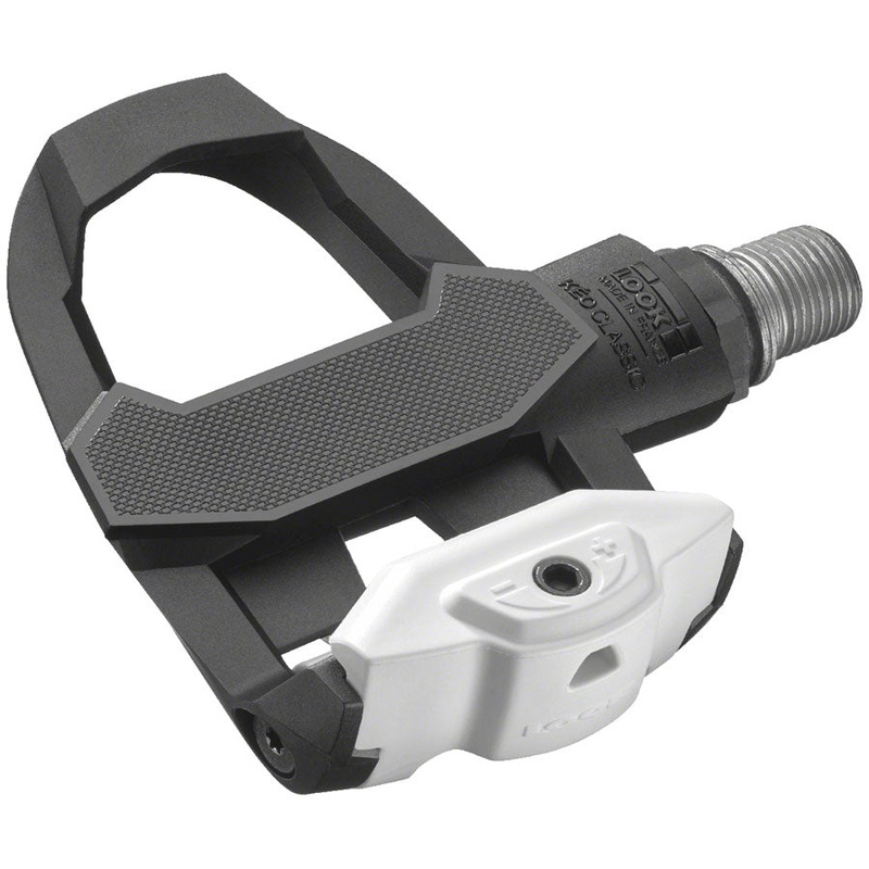 LOOK KEO CLASSIC 3 Pedals - Single Sided Clipless Chromoly 9/16" Black/White