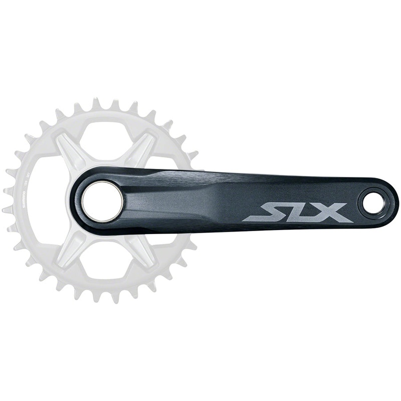 Shimano SLX FC-M7100-1 Crankset - 165mm 12-Speed 1x Direct Mount Hollowtech II Spindle Interface BLK