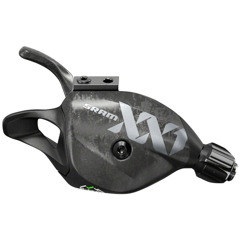 SRAM XX1 Eagle Trigger Shifter - Single Click Rear 12-Speed Discrete Clamp Lunar
