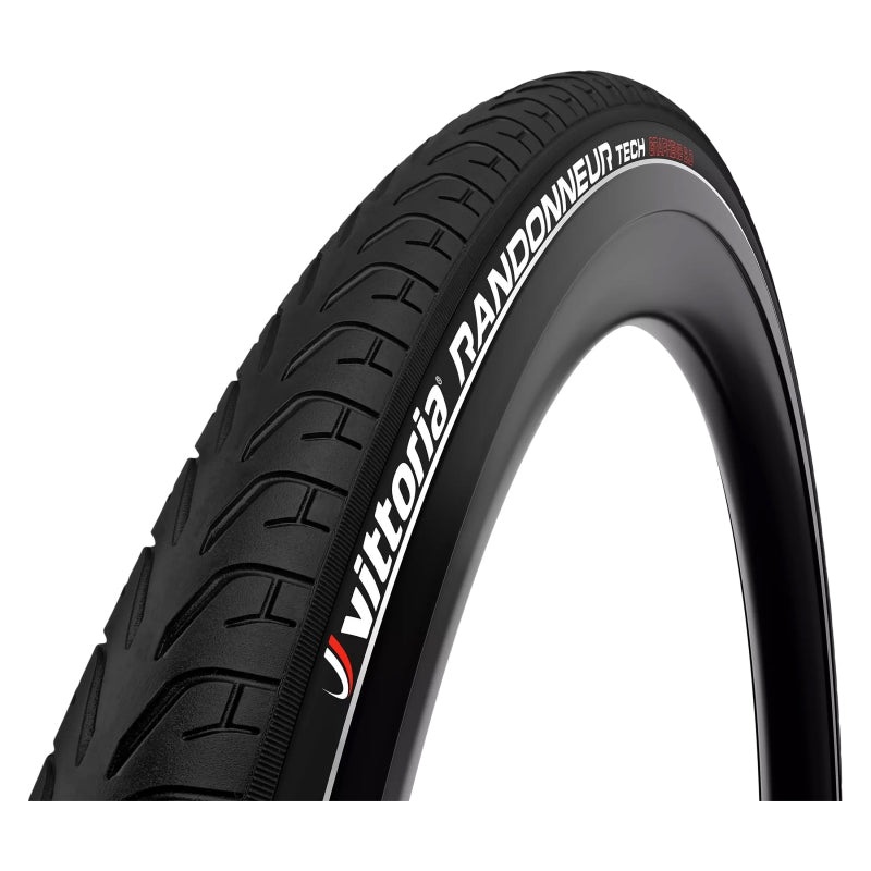 Vittoria Randonneur Tech Tire - 700 x 32 Clincher Wire Black/Reflective G2.0
