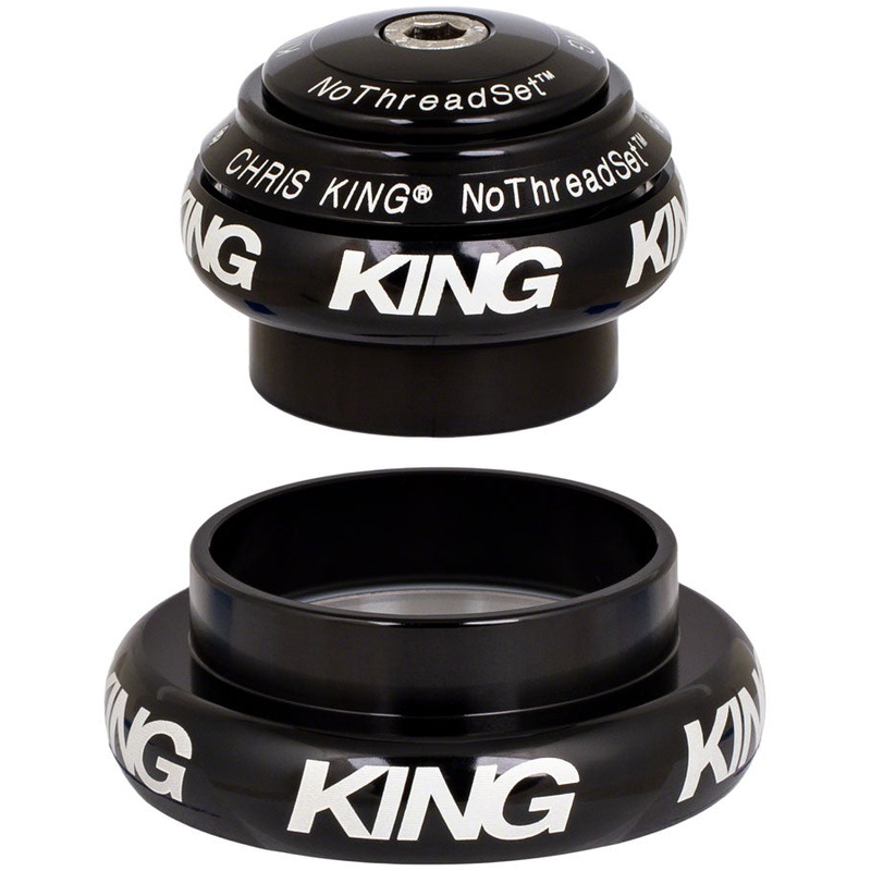 Chris King NoThreadset Headset - 1.5" Tapered 34/44 Black