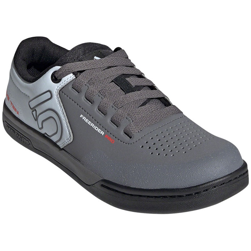 Five Ten Freerider Pro Flat Shoes - Mens Gray Five / Cloud White / Halo Blue 13