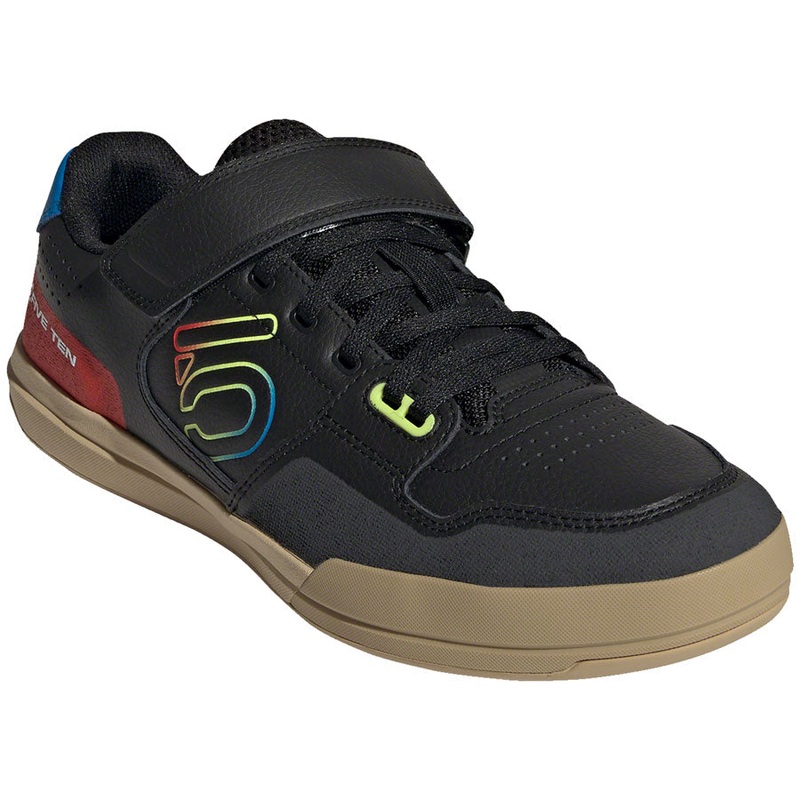 Five Ten Hellcat Mountain Clipless Shoes - Mens Core BLK/Core BLK/Red 13