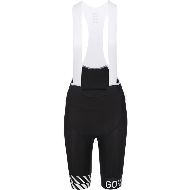 Gorewear Swiftride Optical Bib Shorts - Black Womens Medium
