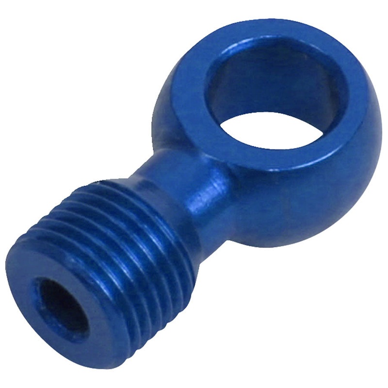 Hope 90 Degree Disc Brake Caliper Connector - Blue