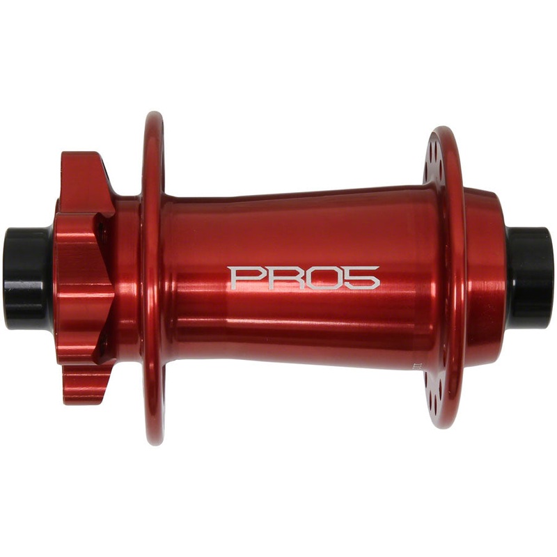 Hope Pro 5 Front Hub - 15 x 110mm 6-Bolt Red 28H