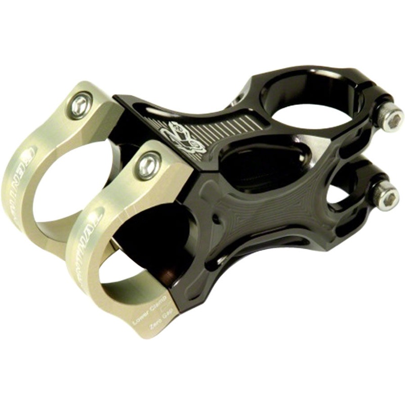 Renthal Apex 35 Stem - 60mm 35 Clamp +/-6 1 1/8" Aluminum Black/Gold