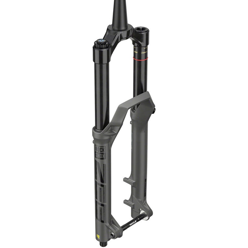 RockShox ZEB Ultimate Charger 3 RC2 Suspension Fork - 27.5" 180 mm 15 x 110 mm 44 mm Offset Gray A2