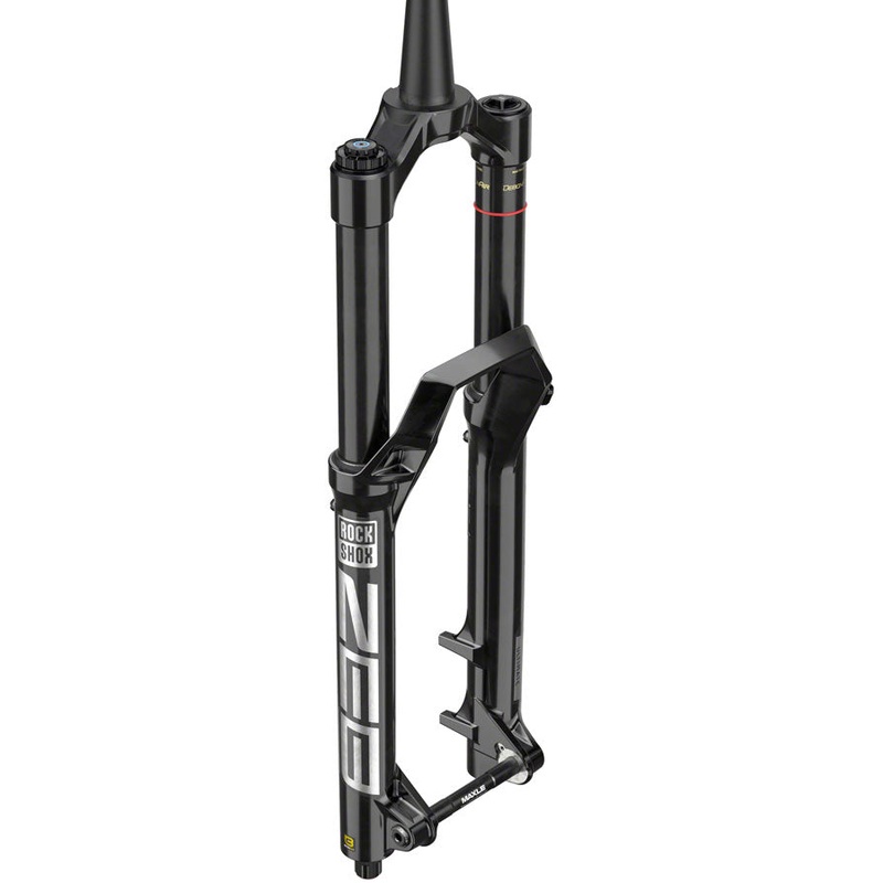 RockShox ZEB Ultimate Charger 3 RC2 Suspension Fork - 27.5" 190 mm 15 x 110 mm 44 mm Offset Gloss BLK A2
