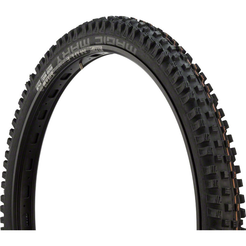 Schwalbe Magic Mary Tire - 29 x 2.6 Tubeless Folding BLK Evolution Line Super Gravity Addix Soft