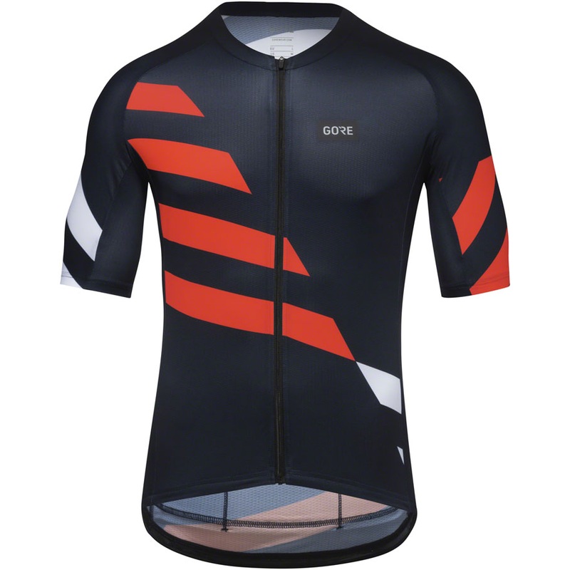 Gorewear Spirit Signal Jersey - Blue/Fire Mens X-Large